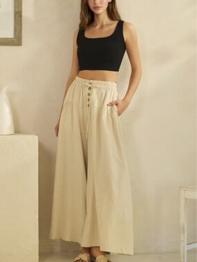 📦 Oli and Hali “ Carrie 3 “ Oli & Hali Washed Pintuck Wide Leg Jeans